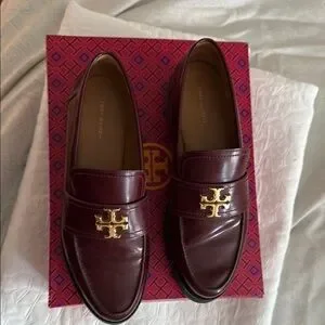 TORY BURCH　MINI EVERLY CHUNKY LOAFER Tory Burch Everly Leather Mini Chunky Loafer Flat Sneaker